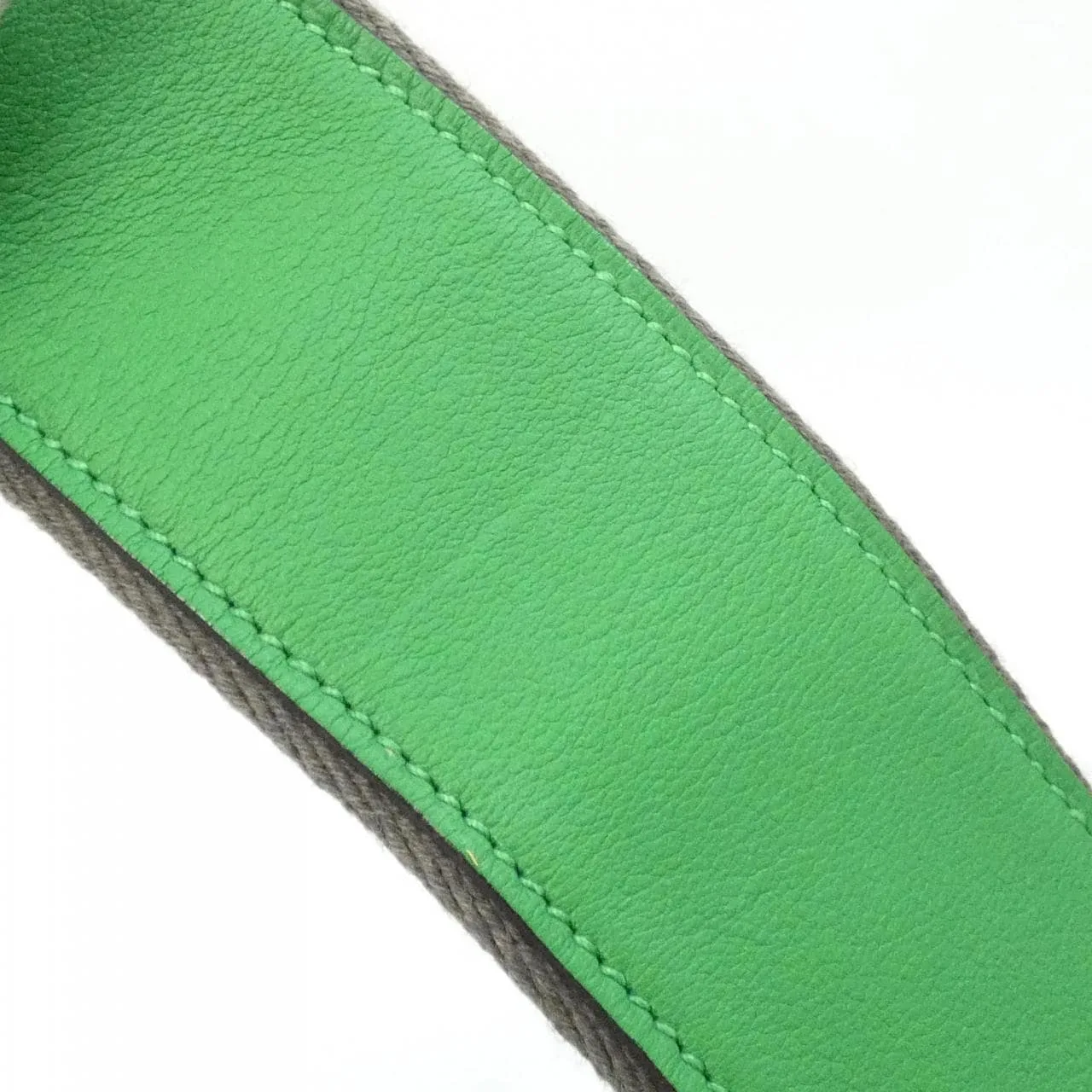 HERMES Shoulder Swift Black Swift Leather Rank A - Thumbnail 8