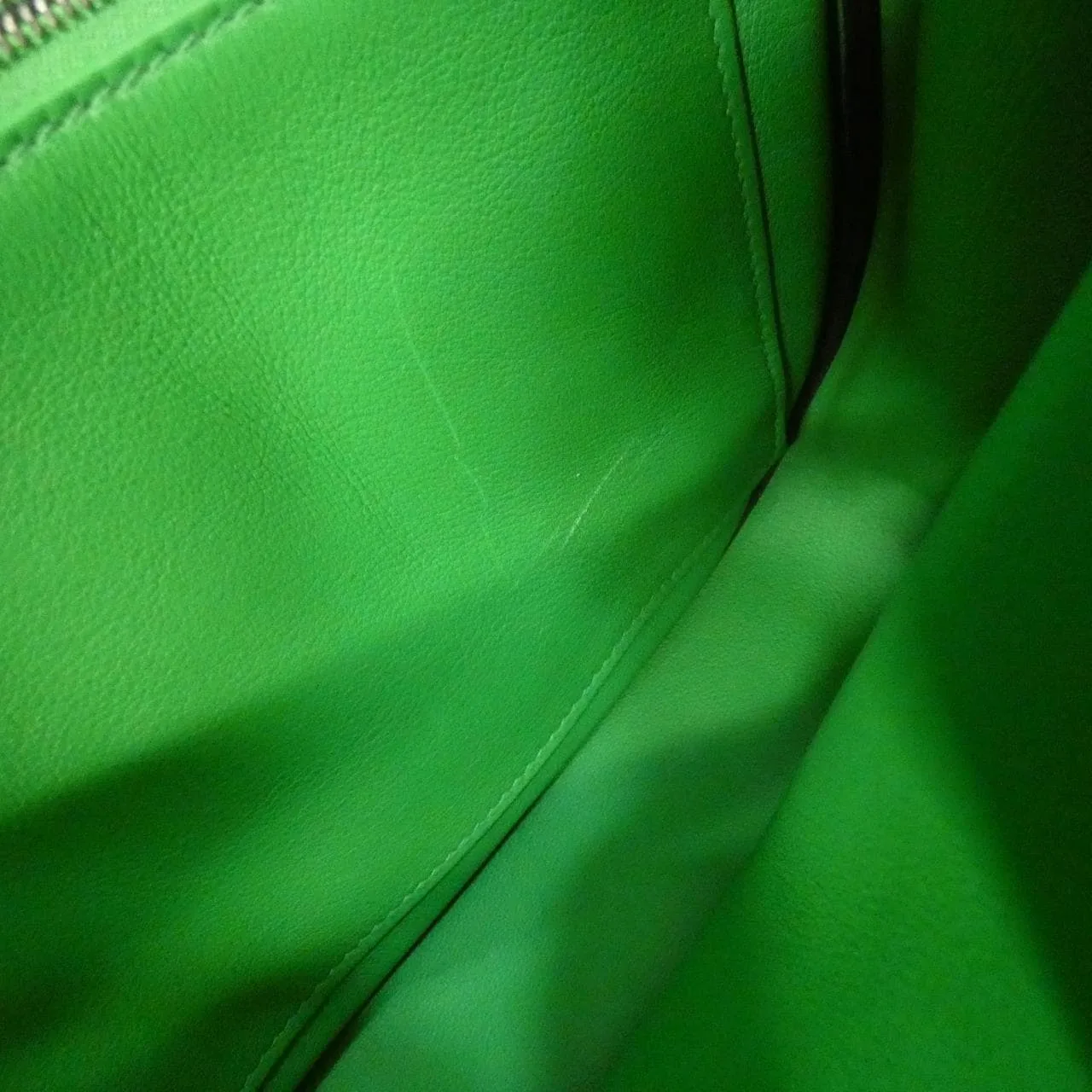 HERMES Shoulder Swift Black Swift Leather Rank A - Thumbnail 10