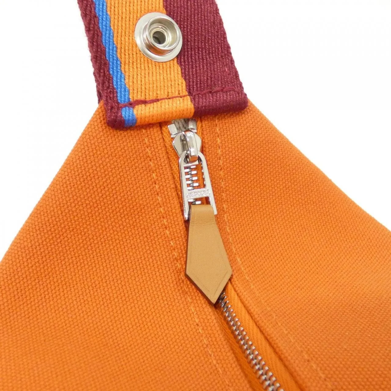 HERMES 104346M Pouch Canvas Black Canvas Rank A - Thumbnail 5