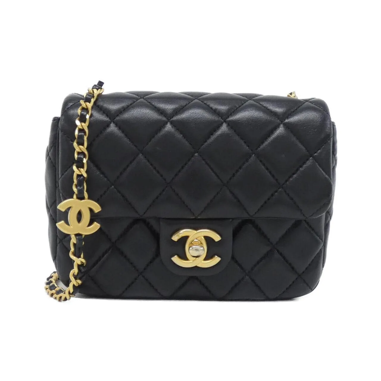 CHANEL Chanel 22 AS3490 肩背包 羊皮 Black