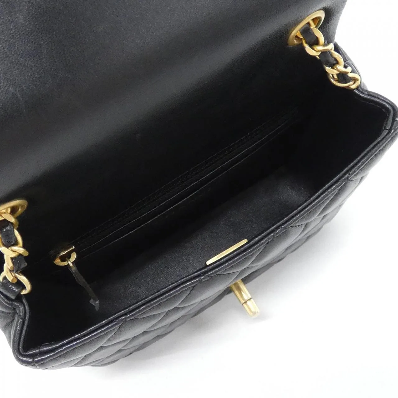 CHANEL Chanel 22 AS3490 肩背包 羊皮 黑色 羊皮 中古品A - 縮圖 7