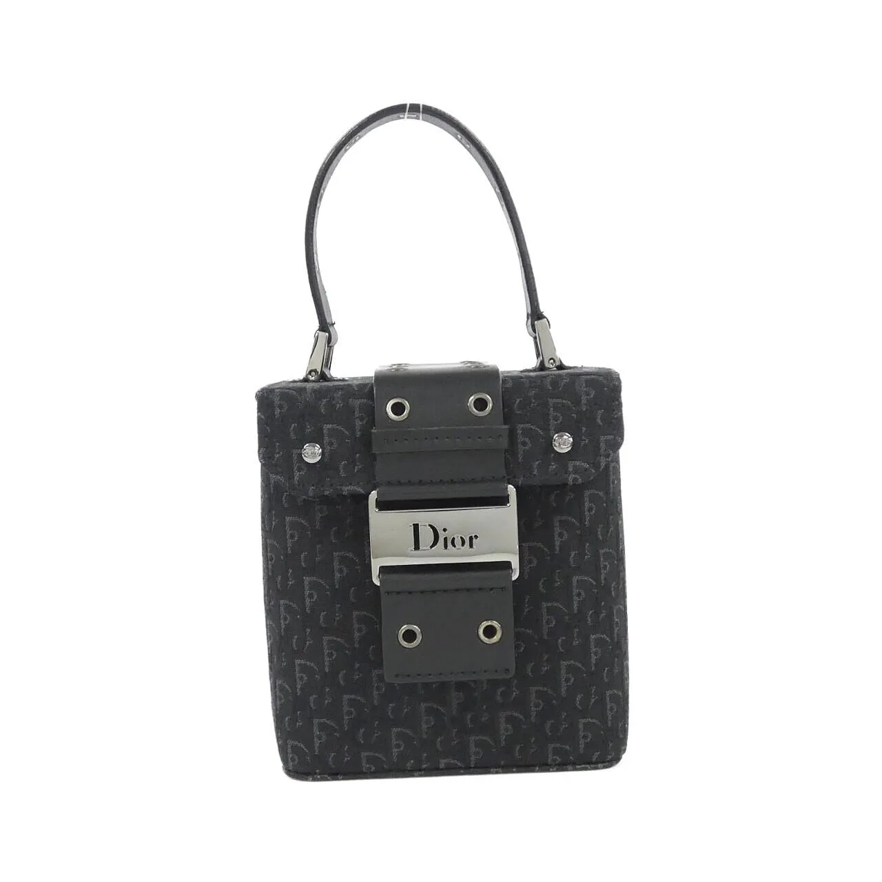 DIOR Handbag Canvas Black