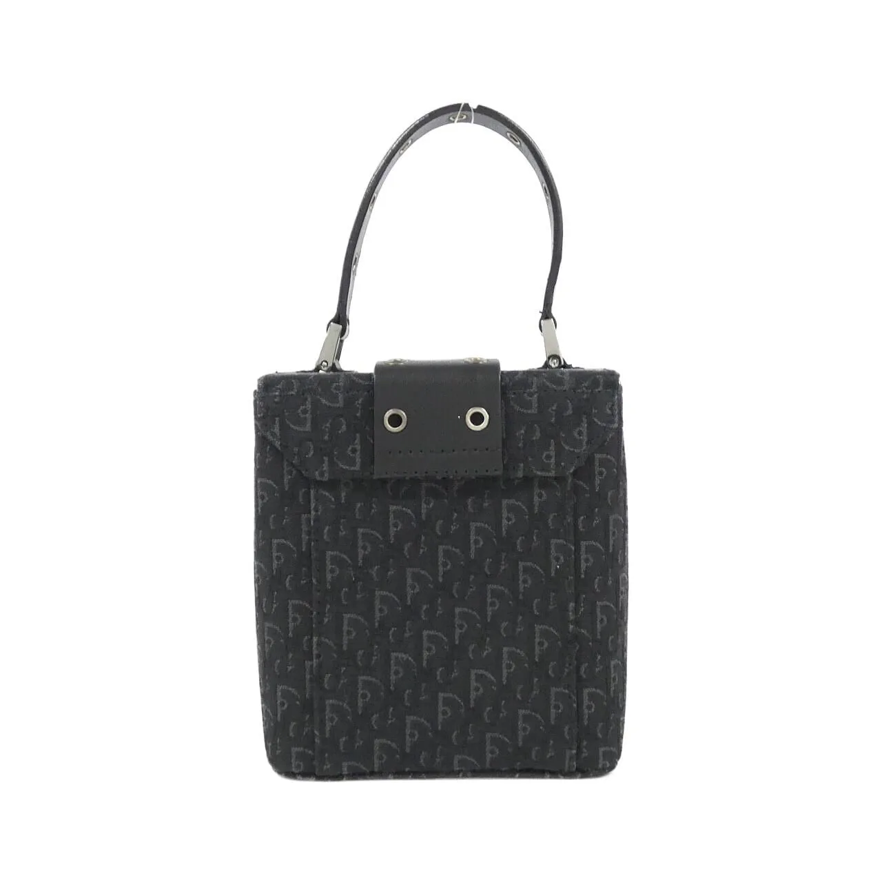 DIOR Handbag Canvas Black Canvas Rank A - Thumbnail 2