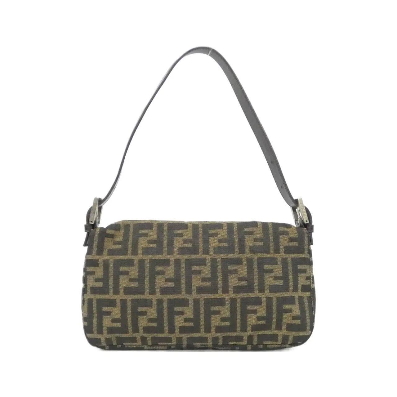 FENDI Baguette 26424 Shoulder Canvas Black Canvas Rank A - Thumbnail 2