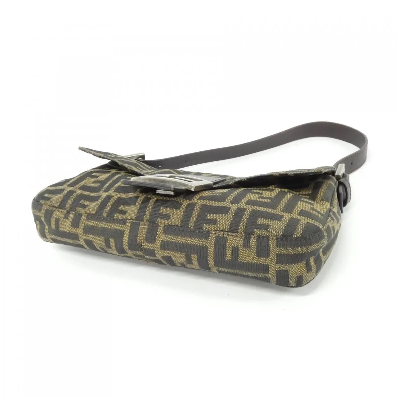 FENDI Baguette 26424 Shoulder Canvas Black Canvas Rank A - Thumbnail 3