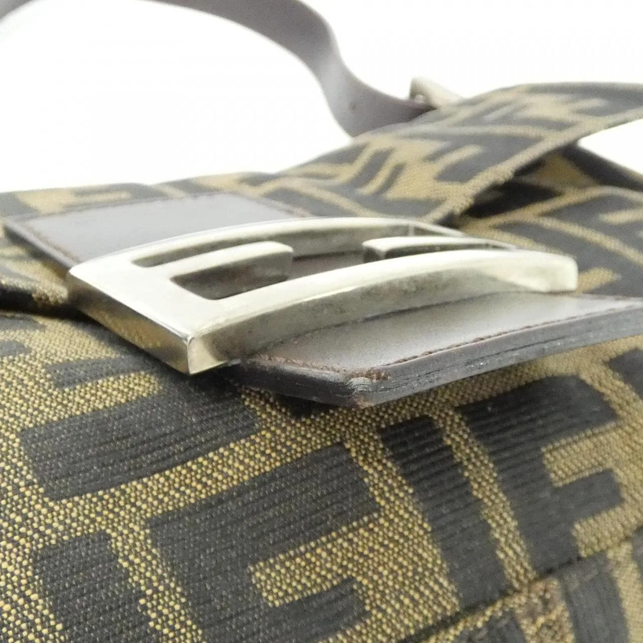 FENDI Baguette 26424 Shoulder Canvas Black Canvas Rank A - Thumbnail 4