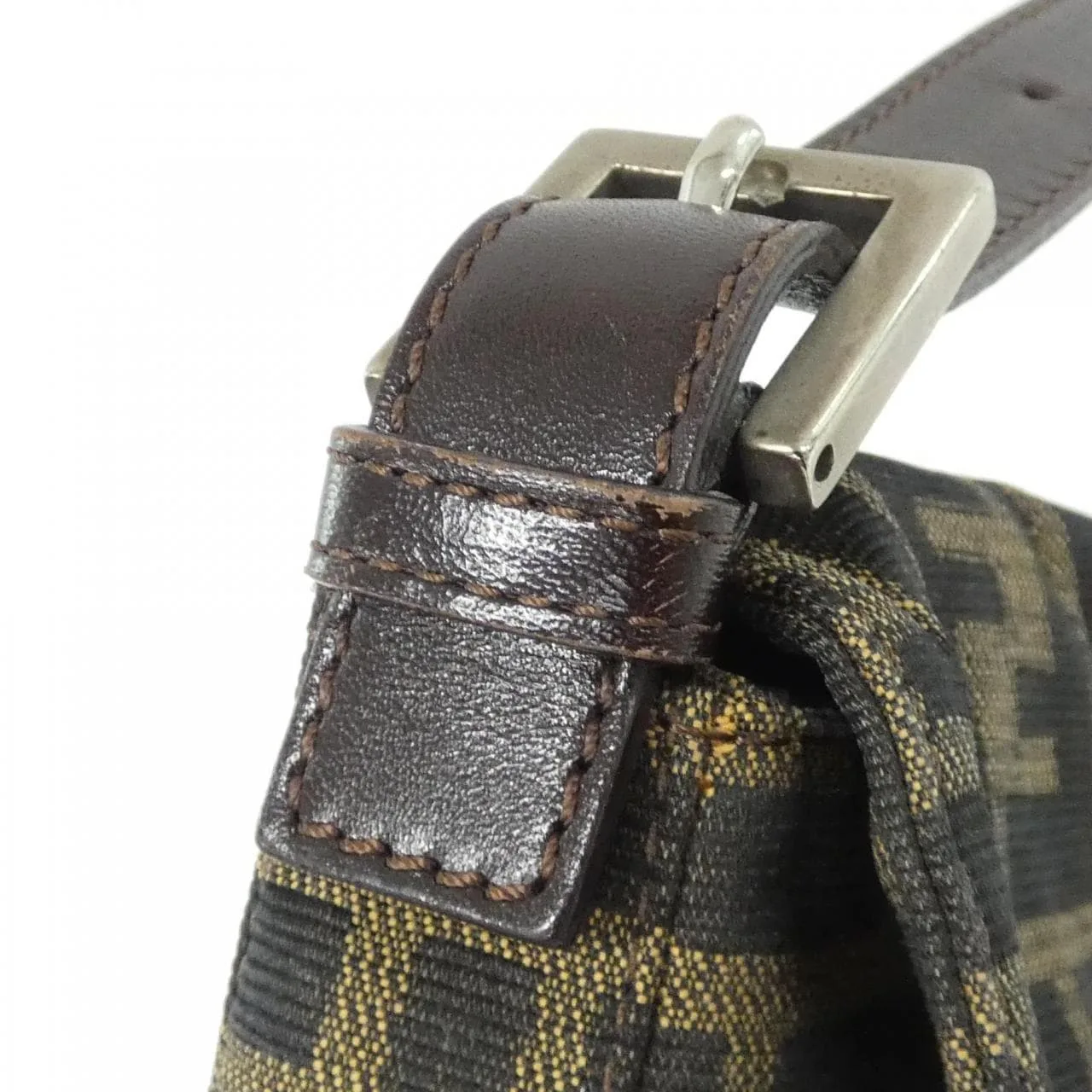FENDI Baguette 26424 Shoulder Canvas Black Canvas Rank A - Thumbnail 5