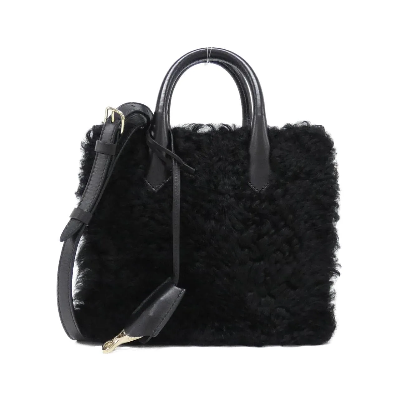 BALENCIAGA 347237 BP91J Handbag Leather