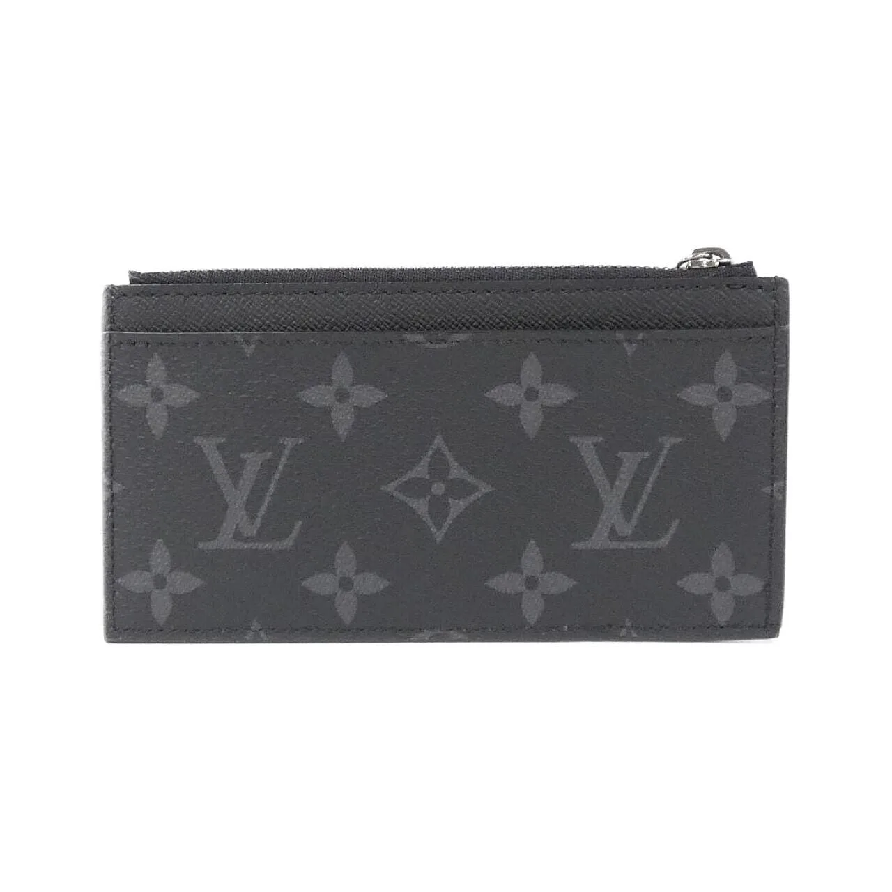 LOUIS VUITTON M69533 散紙包 帆布 黑色 帆布 中古品A - 縮圖 2