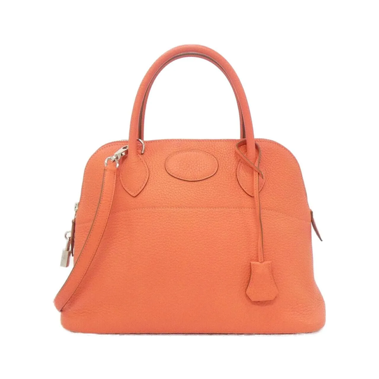 HERMES Bolide 073419CK Handbag Clemence Black
