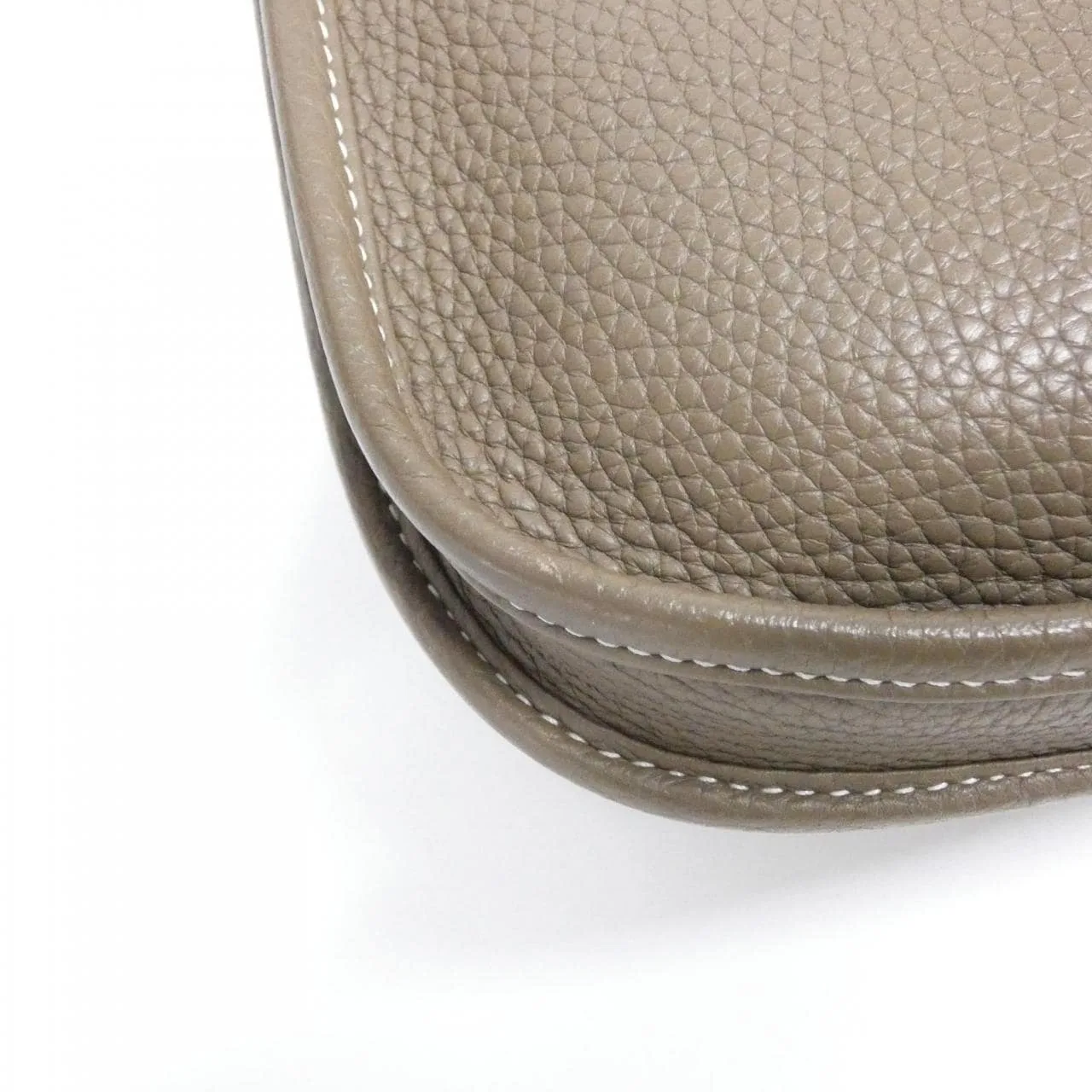 HERMES Evelyne 056277CK Shoulder Clemence Etoupe Clemence Leather Rank A - Thumbnail 5