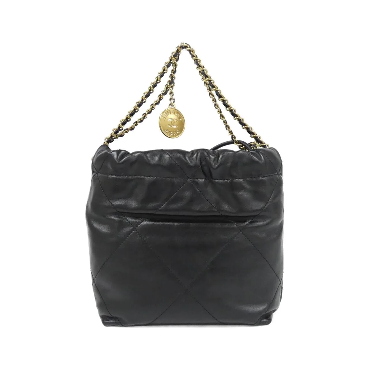 CHANEL Chanel 22 AS3980 Handbag 黑色 中古品A - 縮圖 2