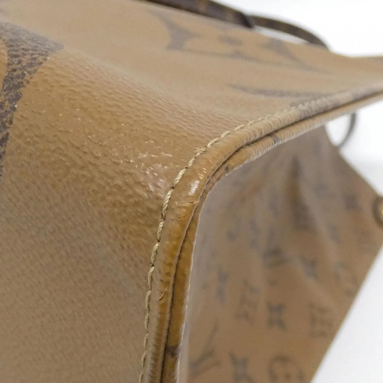 LOUIS VUITTON OnTheGo M44576 Handbag Monogram 黑色 Monogram 中古品A - 縮圖 3