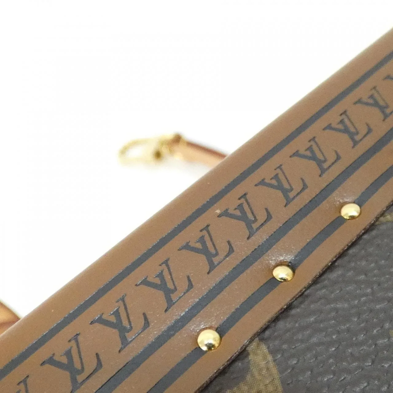 LOUIS VUITTON M45673 Handbag Monogram 黑色 Monogram 中古品A - 縮圖 4