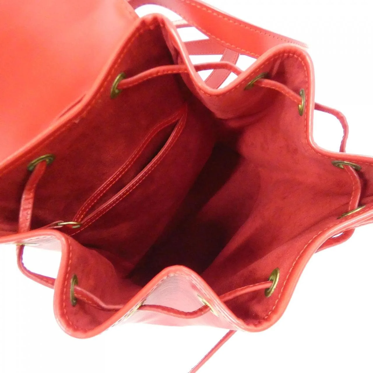 LOUIS VUITTON Montsouris Backpack Epi Red Epi Rank A - Thumbnail 10