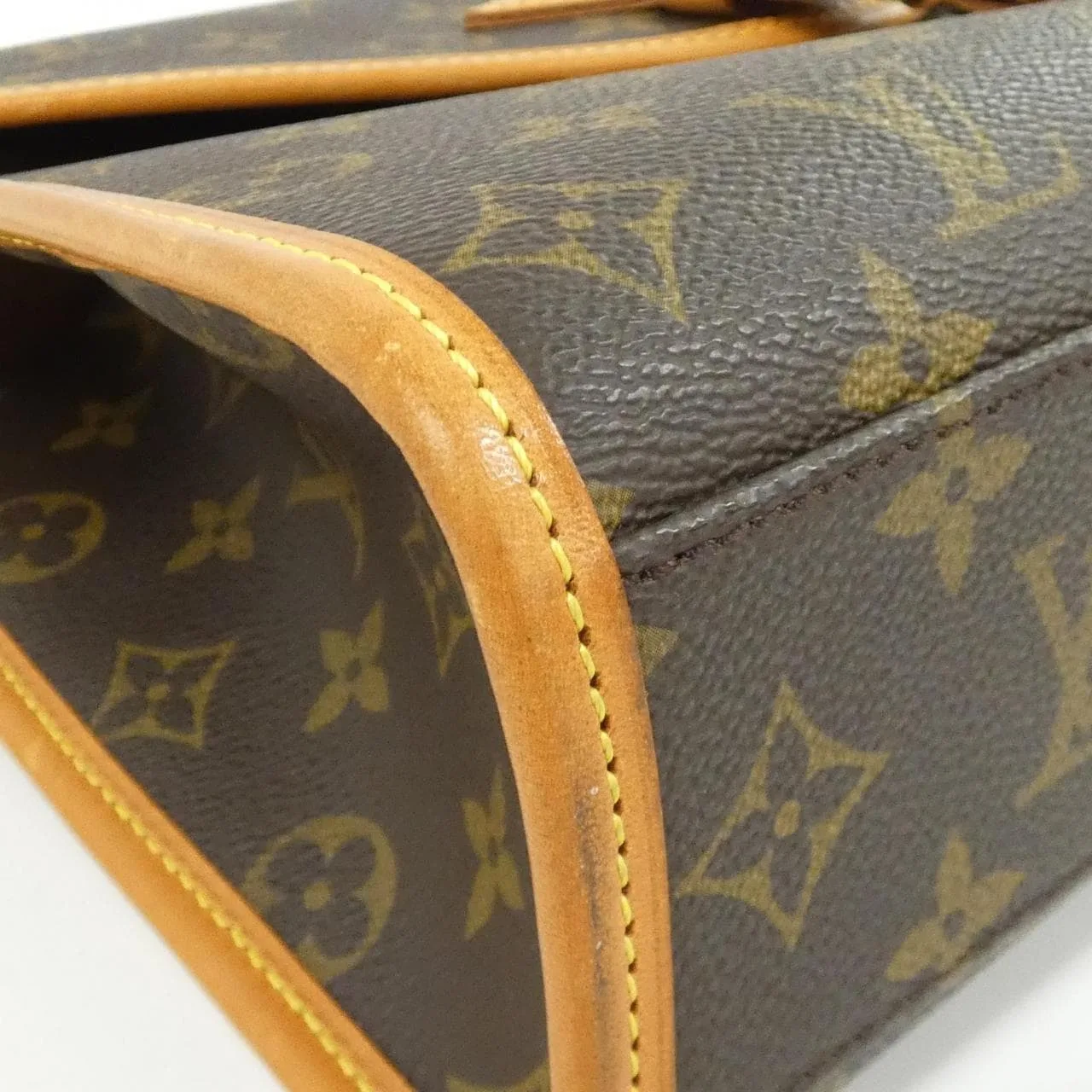 LOUIS VUITTON M51122 Handbag Monogram Black Monogram Rank A - Thumbnail 3
