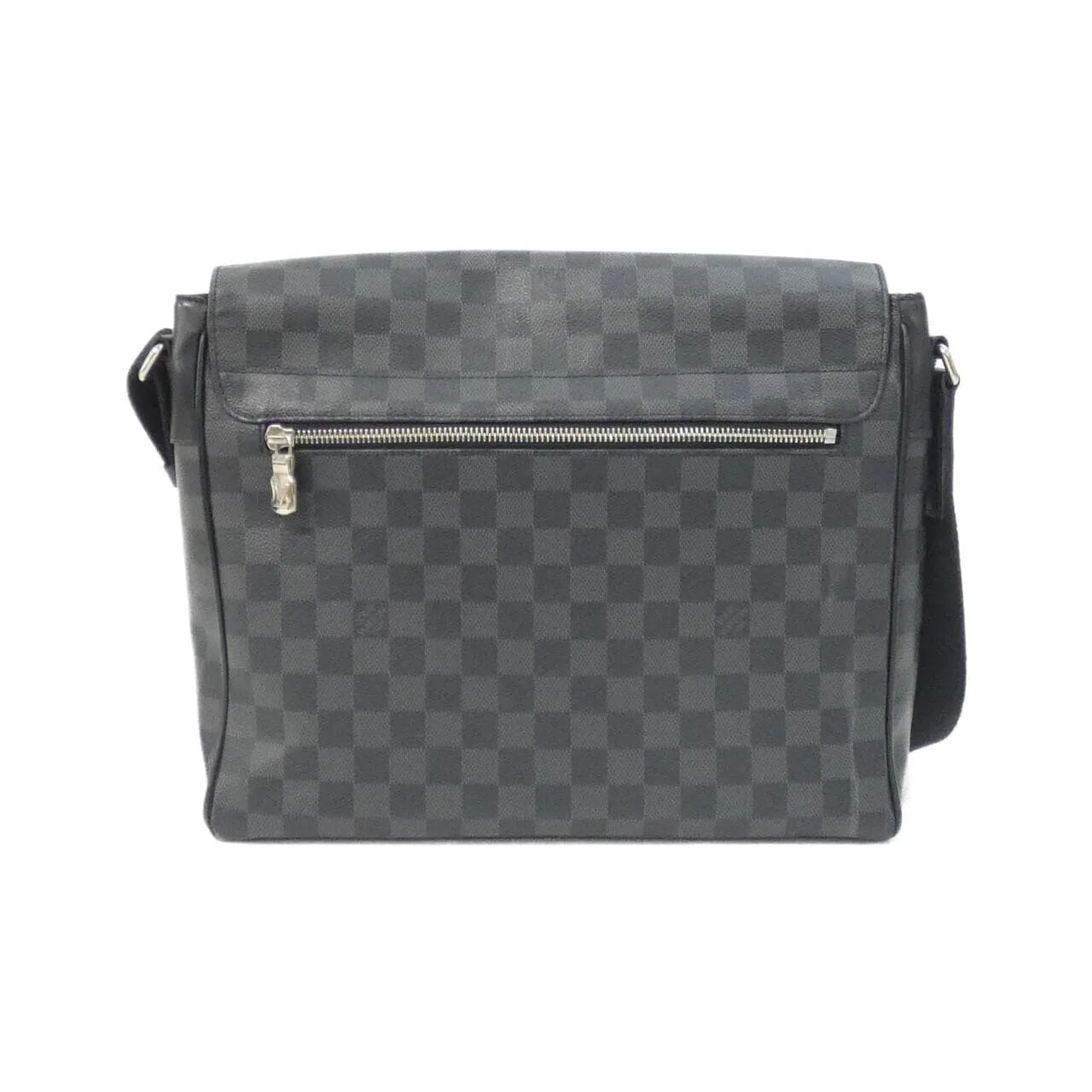 LOUIS VUITTON District N41029 Shoulder Damier 黑色 Damier 中古品A - 縮圖 2