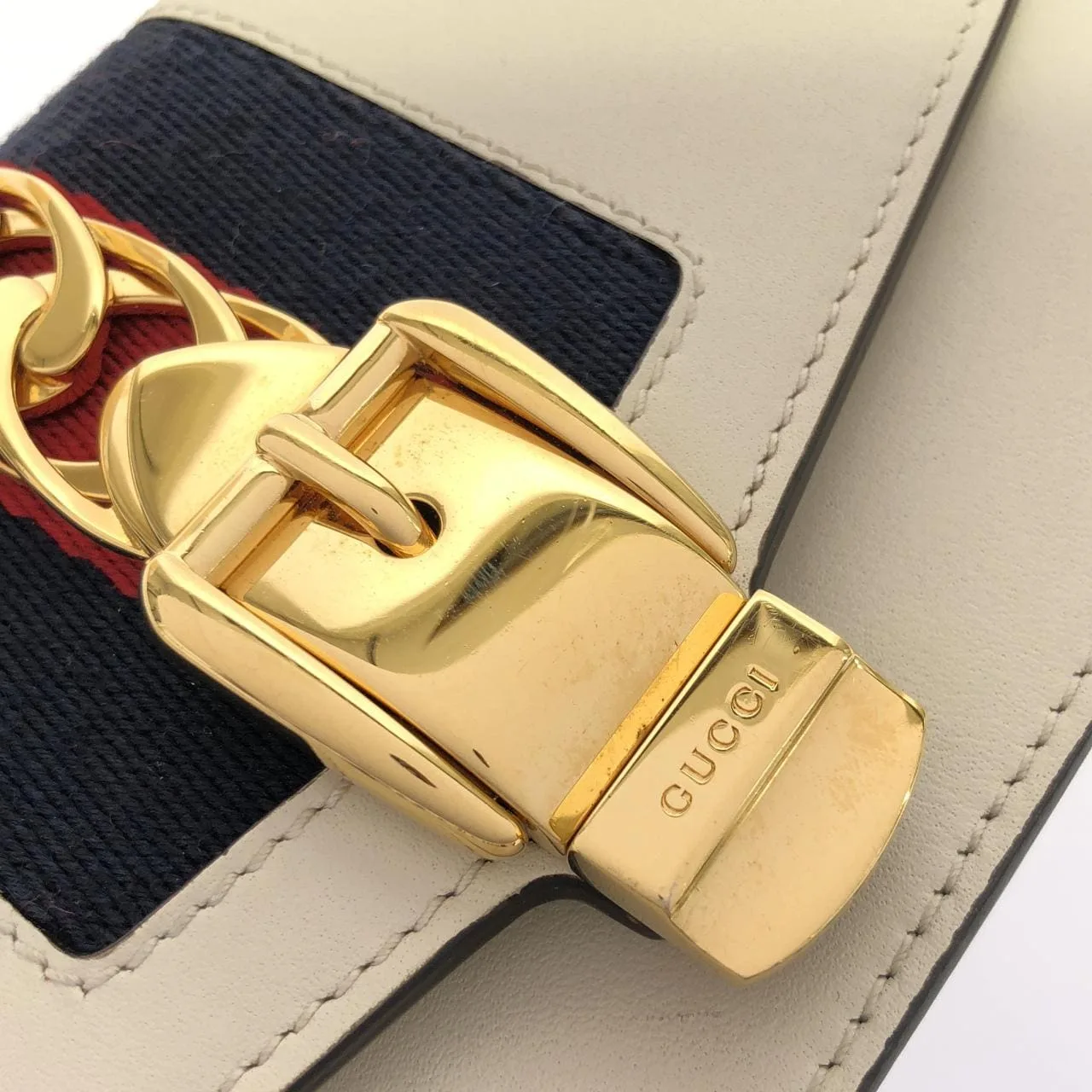 GUCCI 494646 CWLSG 肩背包 皮革 黑色 皮革 中古品A - 縮圖 6
