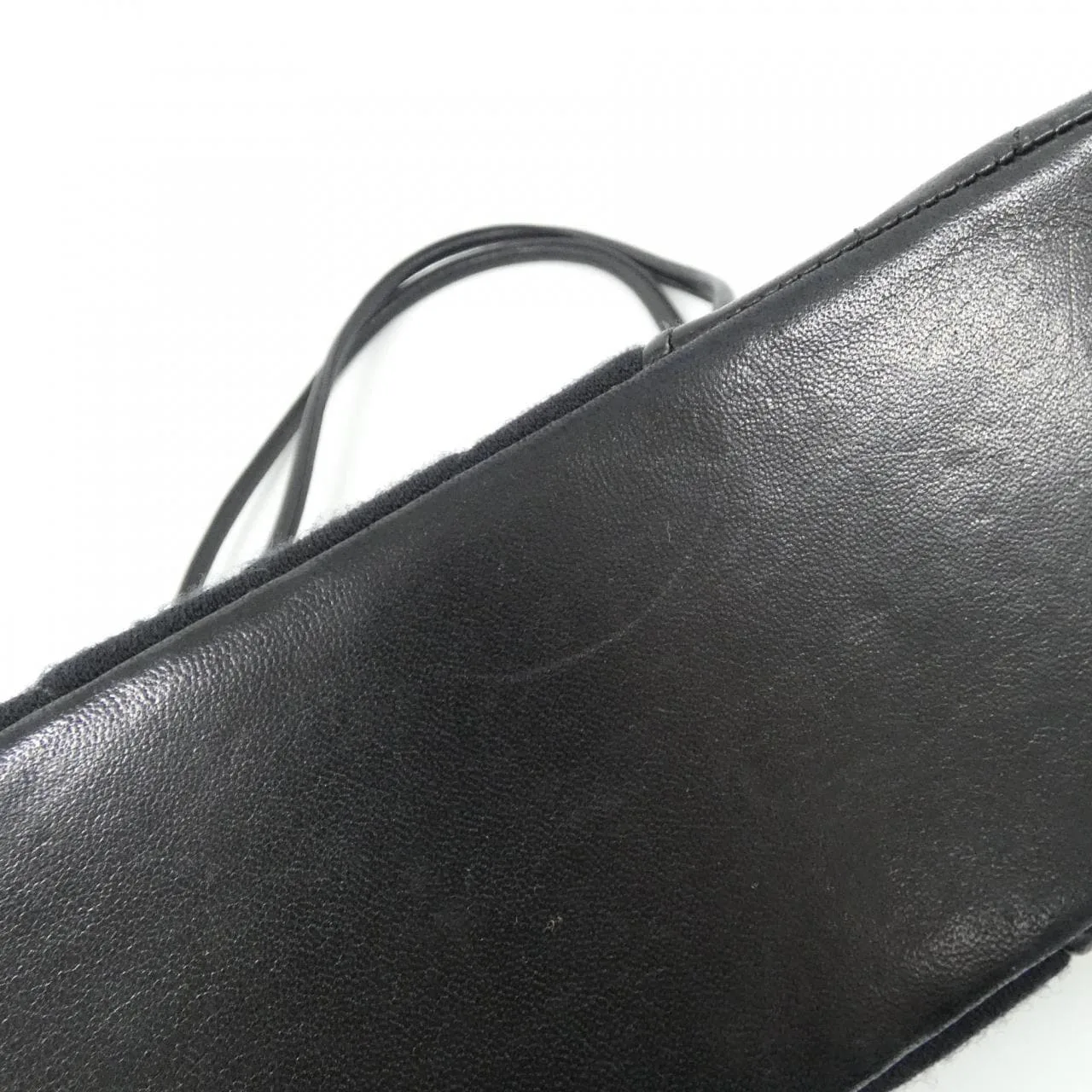 CHANEL 肩背包 帆布 黑色 帆布 中古品A - 縮圖 3