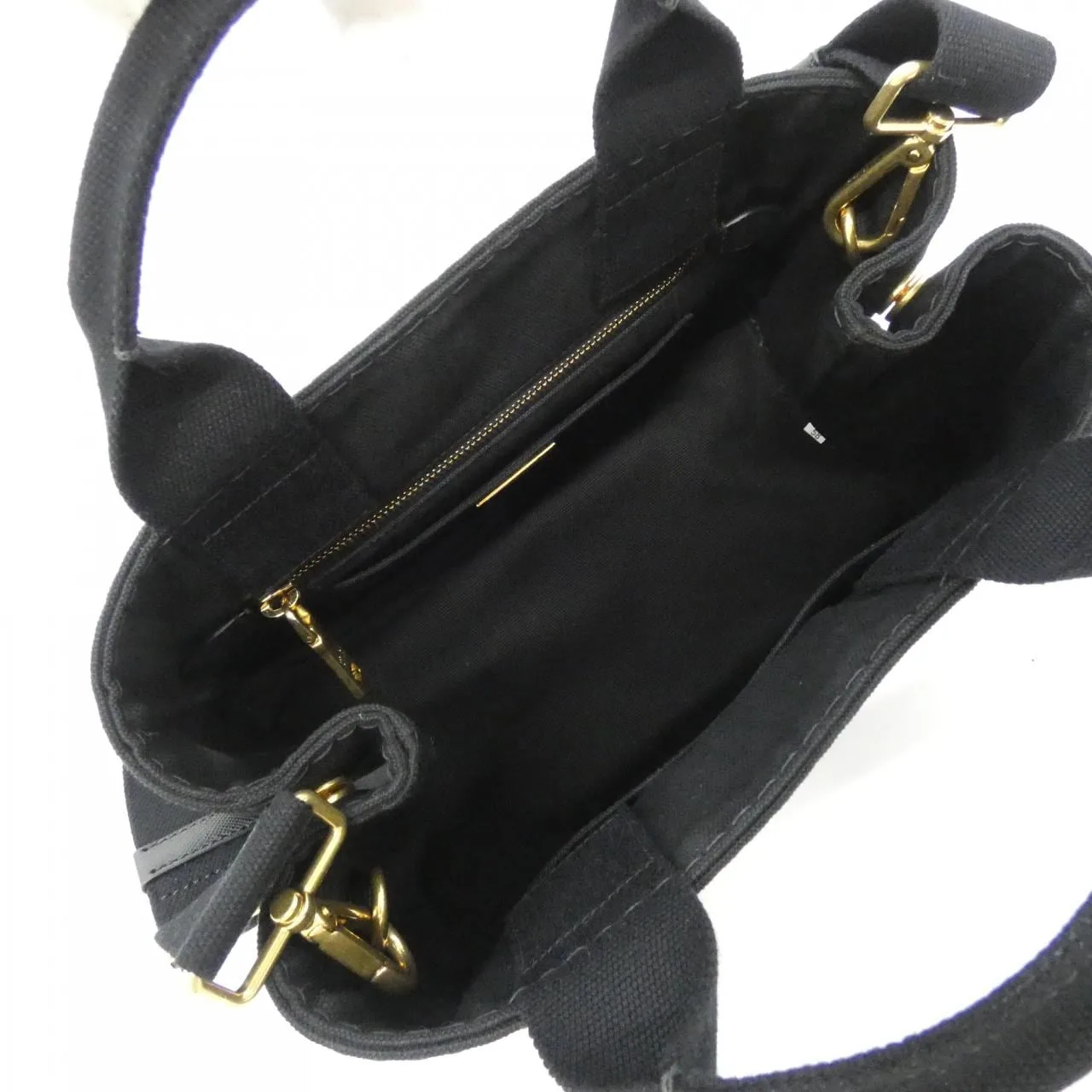 PRADA B2439G 手提包 黑色 中古品A - 縮圖 10