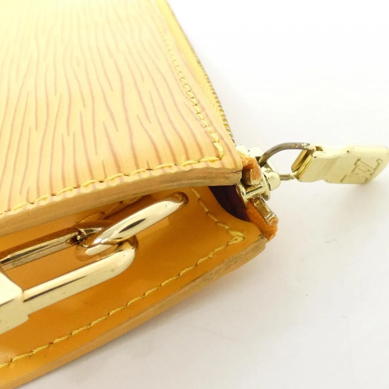 LOUIS VUITTON Pochette M52959 Pochette Epi 黃色 Epi 中古品A - 縮圖 5