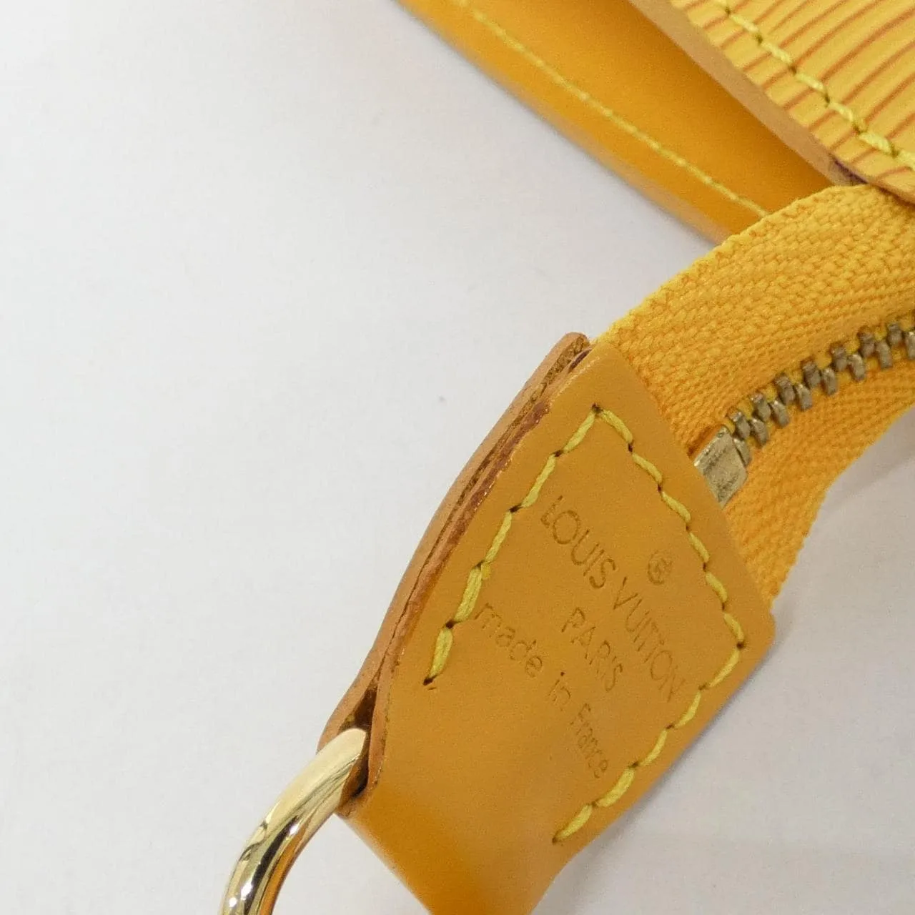 LOUIS VUITTON Pochette M52959 Pochette Epi 黃色 Epi 中古品A - 縮圖 7