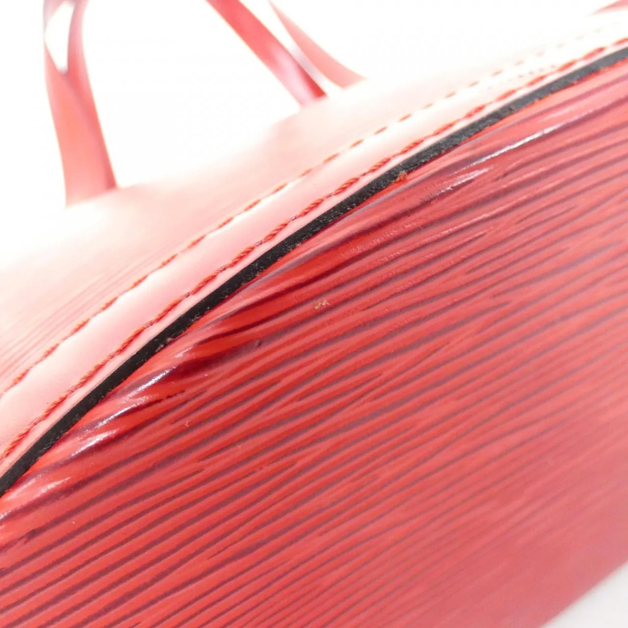 LOUIS VUITTON Saint-Jacques M52277 Handbag Epi Red Epi Rank A - Thumbnail 3