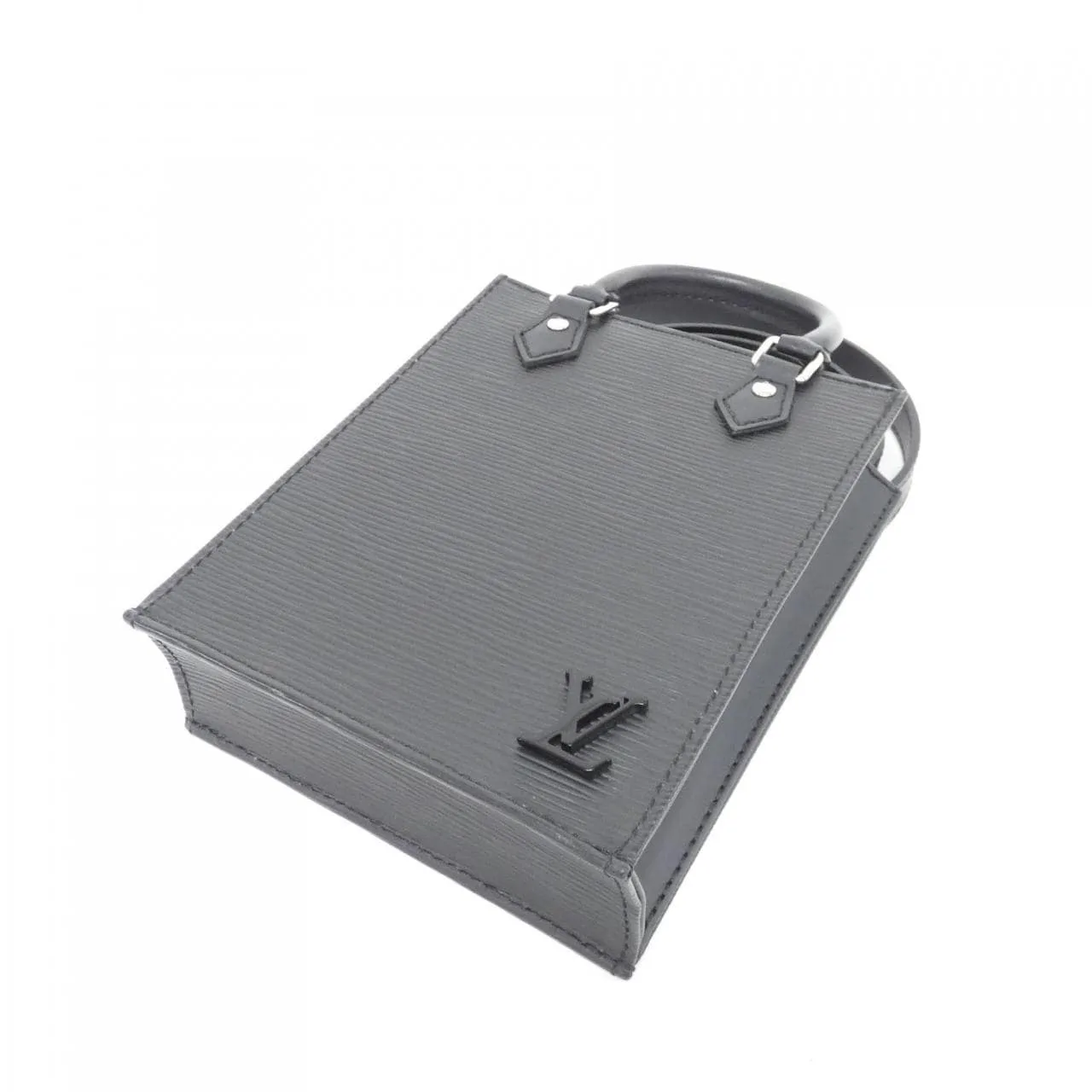 LOUIS VUITTON M69441 Handbag Epi 黑色 Epi 中古品A - 縮圖 3