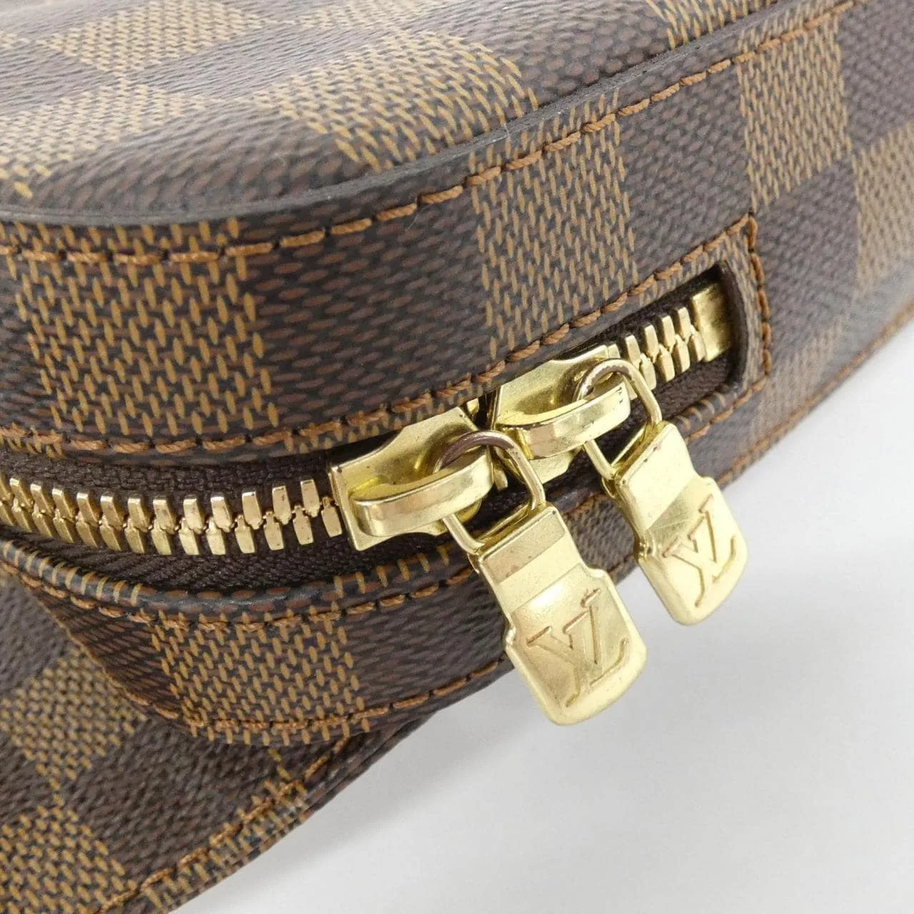 LOUIS VUITTON N51994 Shoulder Damier 黑色 Damier 中古品A - 縮圖 4