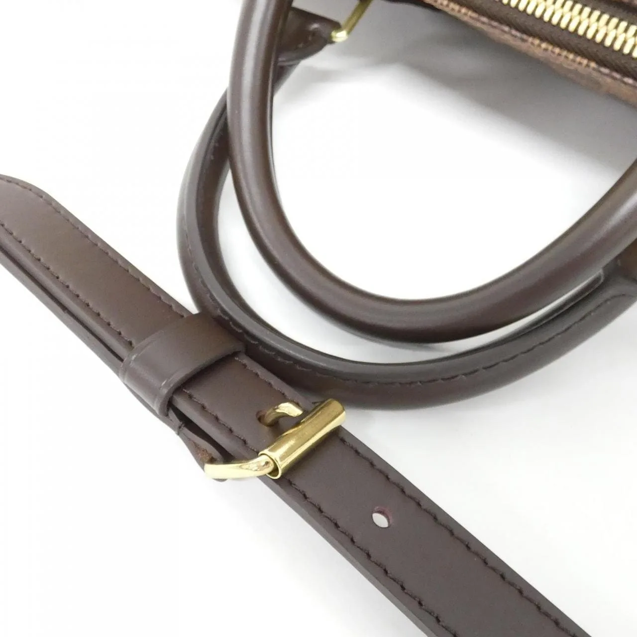 LOUIS VUITTON Speedy N41182 Boston Damier 黑色 Damier 中古品A - 縮圖 3