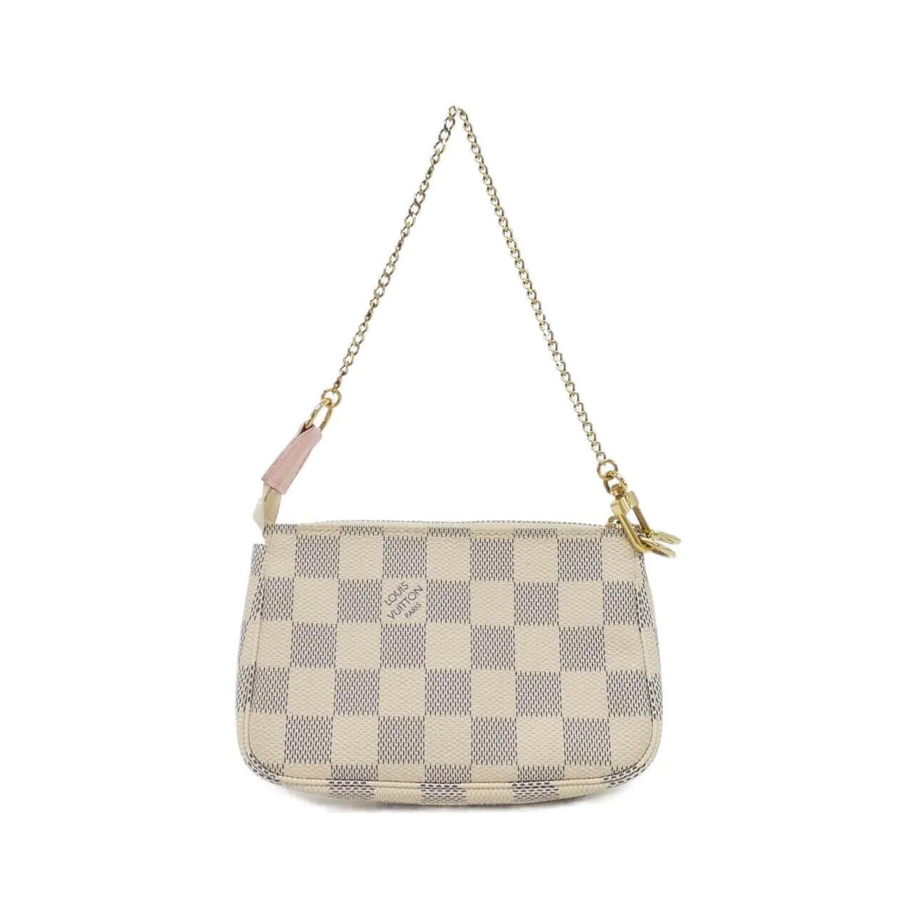 LOUIS VUITTON Pochette N64451 Pochette Damier 黑色 Damier 中古品A - 縮圖 2