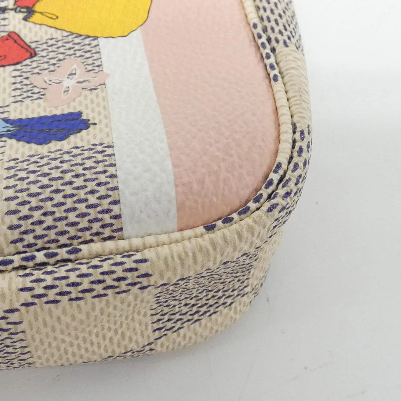 LOUIS VUITTON Pochette N64451 Pochette Damier 黑色 Damier 中古品A - 縮圖 4