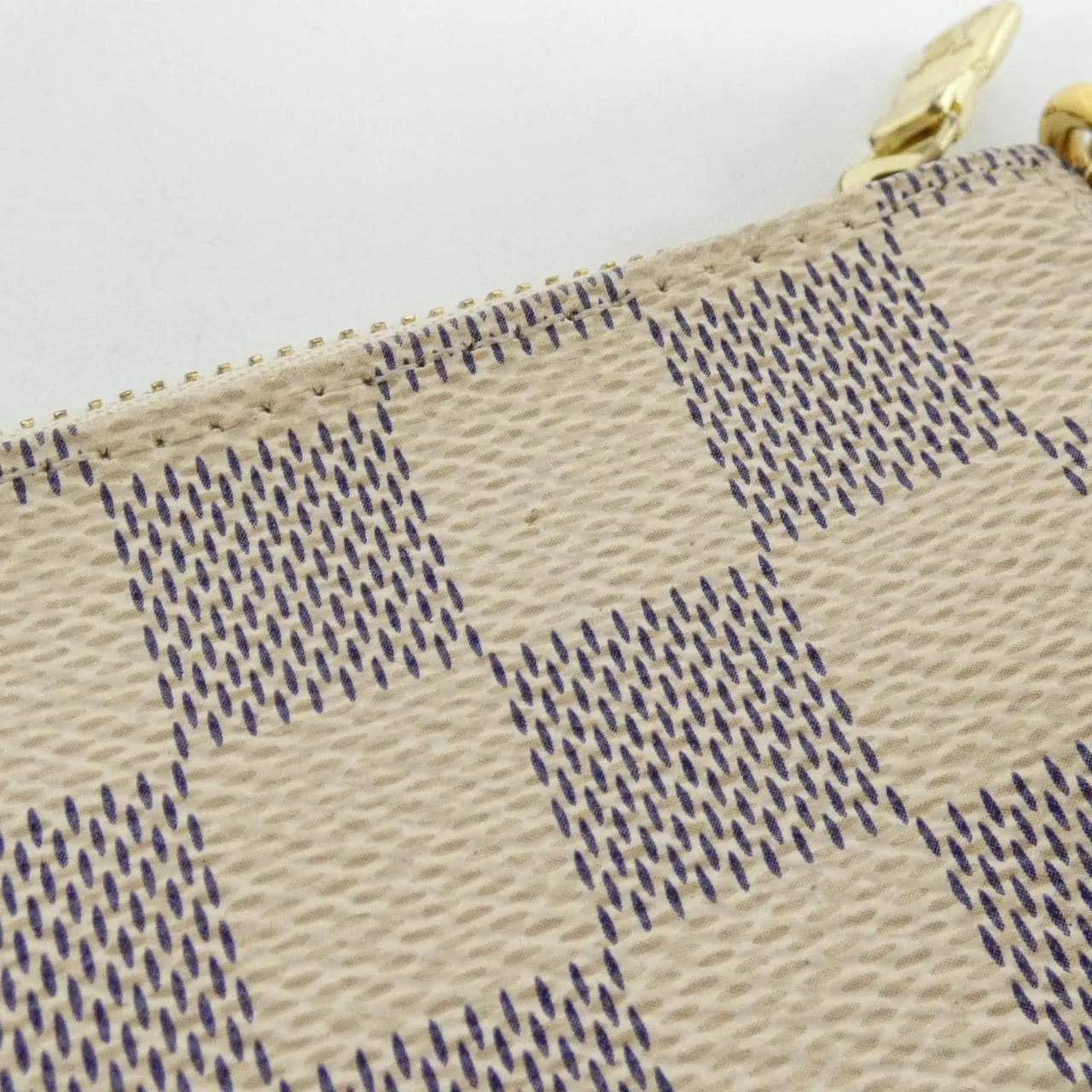 LOUIS VUITTON Pochette N64451 Pochette Damier 黑色 Damier 中古品A - 縮圖 6