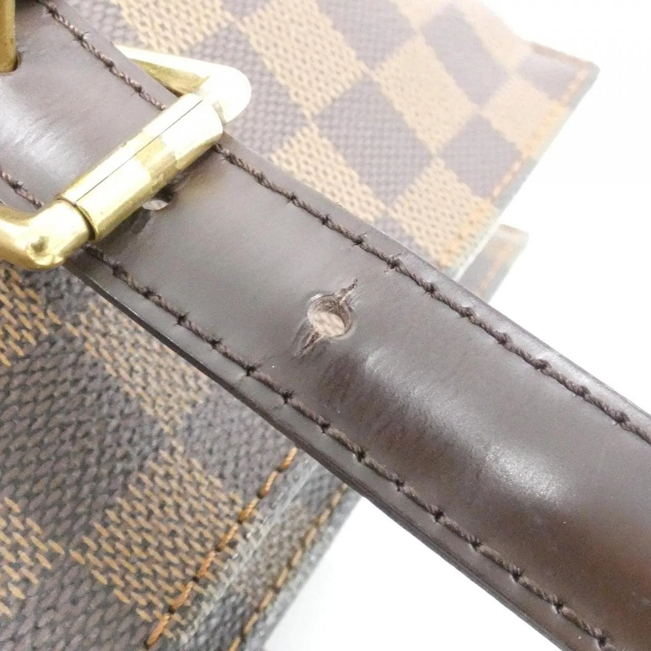 LOUIS VUITTON N51119 Shoulder Damier 黑色 Damier 中古品B - 縮圖 8