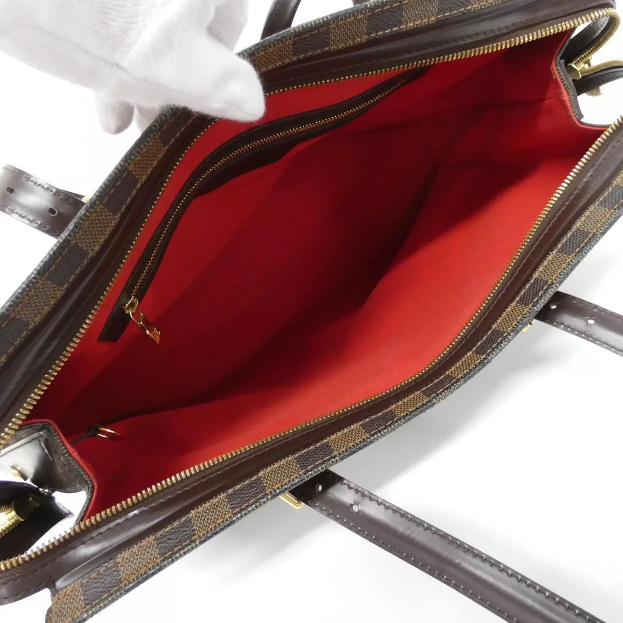 LOUIS VUITTON N51119 Shoulder Damier 黑色 Damier 中古品B - 縮圖 9