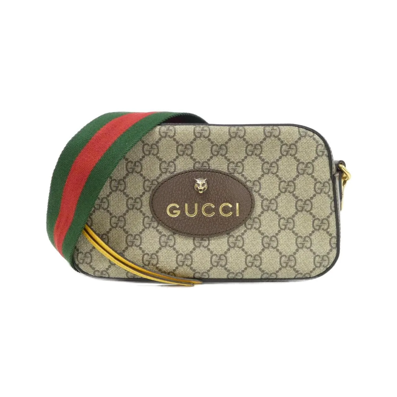 GUCCI 476466 K9GVT Shoulder Canvas Black