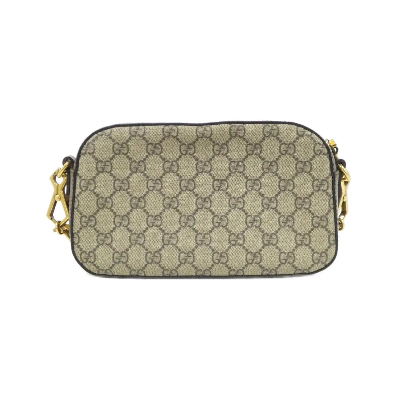 GUCCI 476466 K9GVT Shoulder Canvas 黑色 帆布 中古品A - 縮圖 2