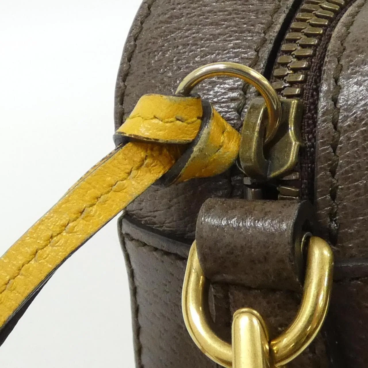 GUCCI 476466 K9GVT Shoulder Canvas 黑色 帆布 中古品A - 縮圖 6