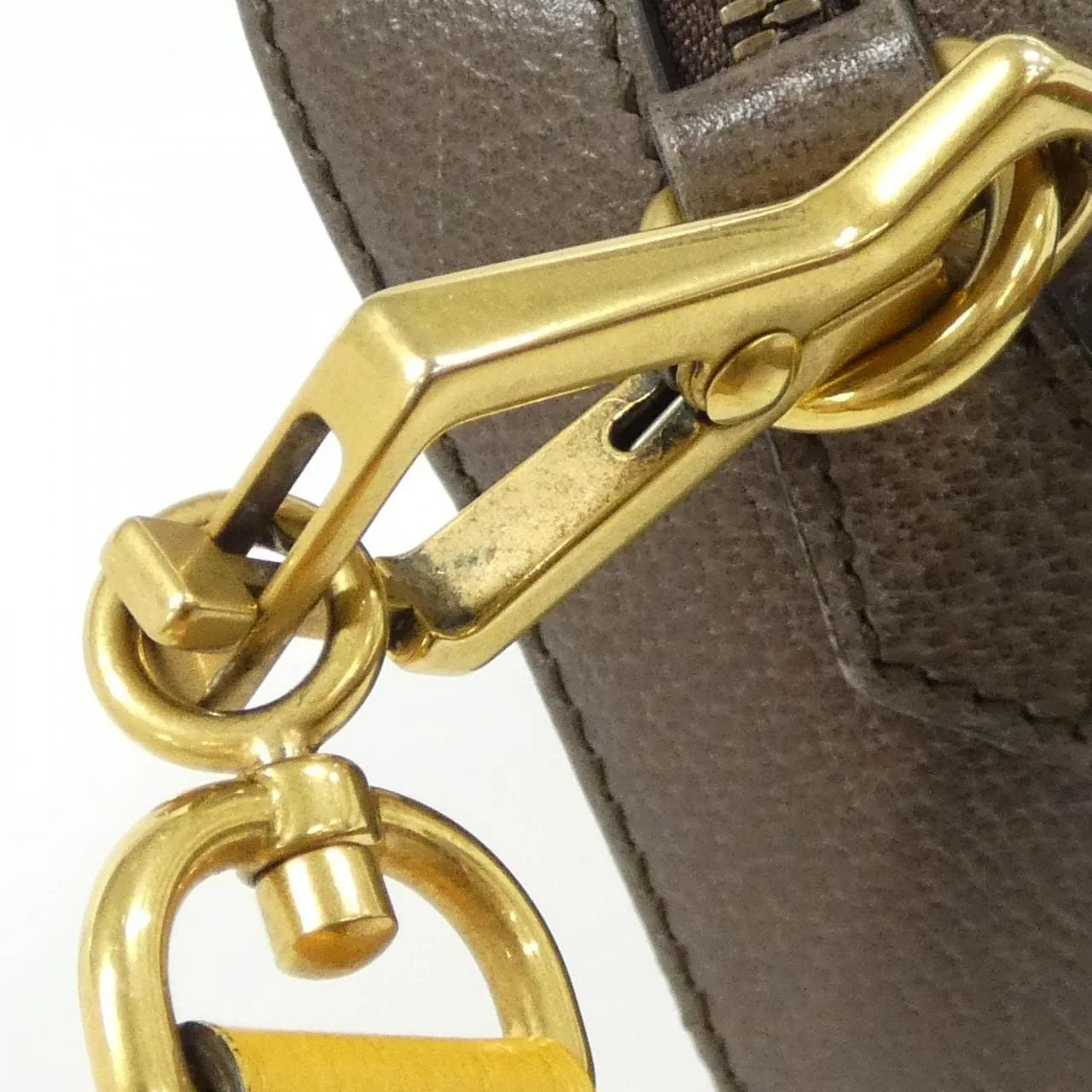 GUCCI 476466 K9GVT Shoulder Canvas 黑色 帆布 中古品A - 縮圖 7