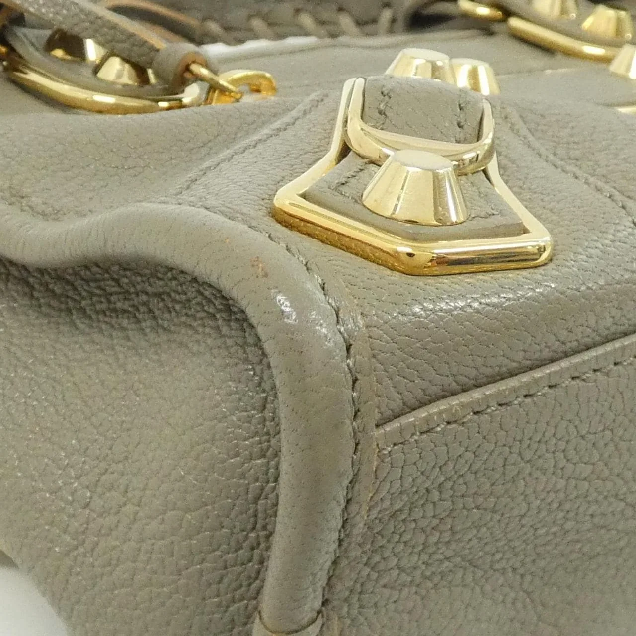 BALENCIAGA 390160 AQ41G Handbag Black Rank A - Thumbnail 3