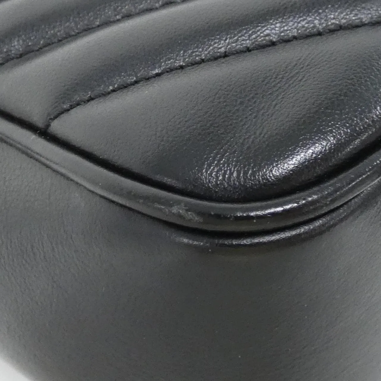 SAINT LAURENT 612544 DV707 Shoulder Black Rank A - Thumbnail 3