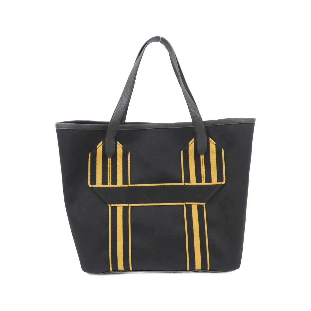 HERMES 083894CA Handbag Clemence Black