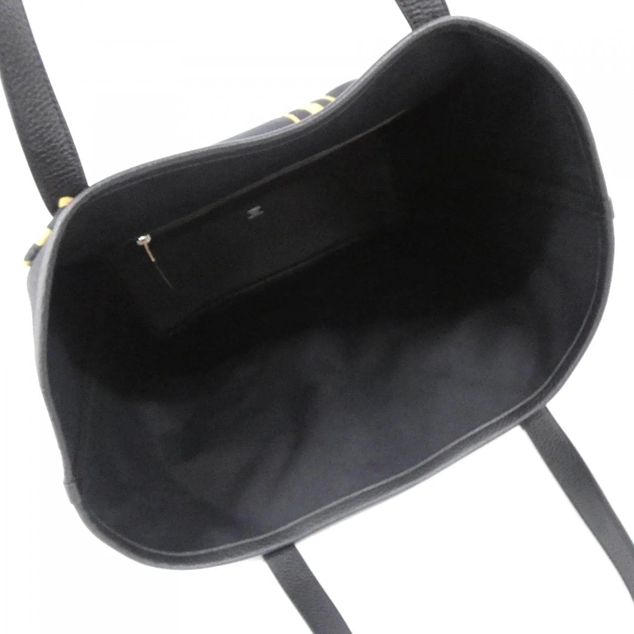 HERMES 083894CA Handbag Clemence Black Clemence Leather Rank A - Thumbnail 6