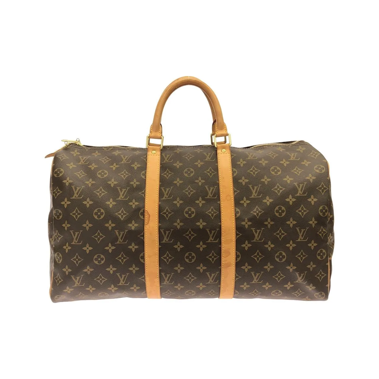 LOUIS VUITTON Keepall M41426 波士頓包 Monogram Black