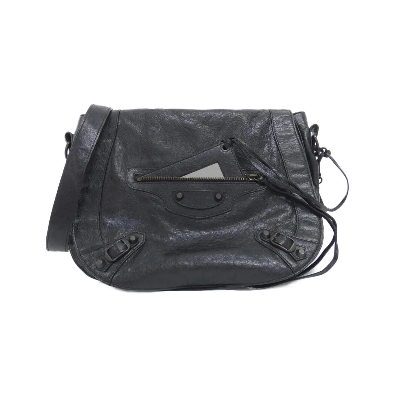 BALENCIAGA 285346 D94IT Shoulder Leather Black