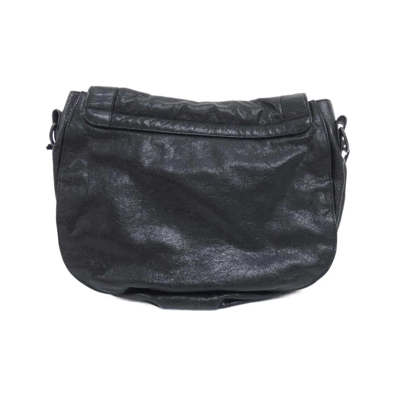 BALENCIAGA 285346 D94IT Shoulder Leather Black Leather Rank A - Thumbnail 2
