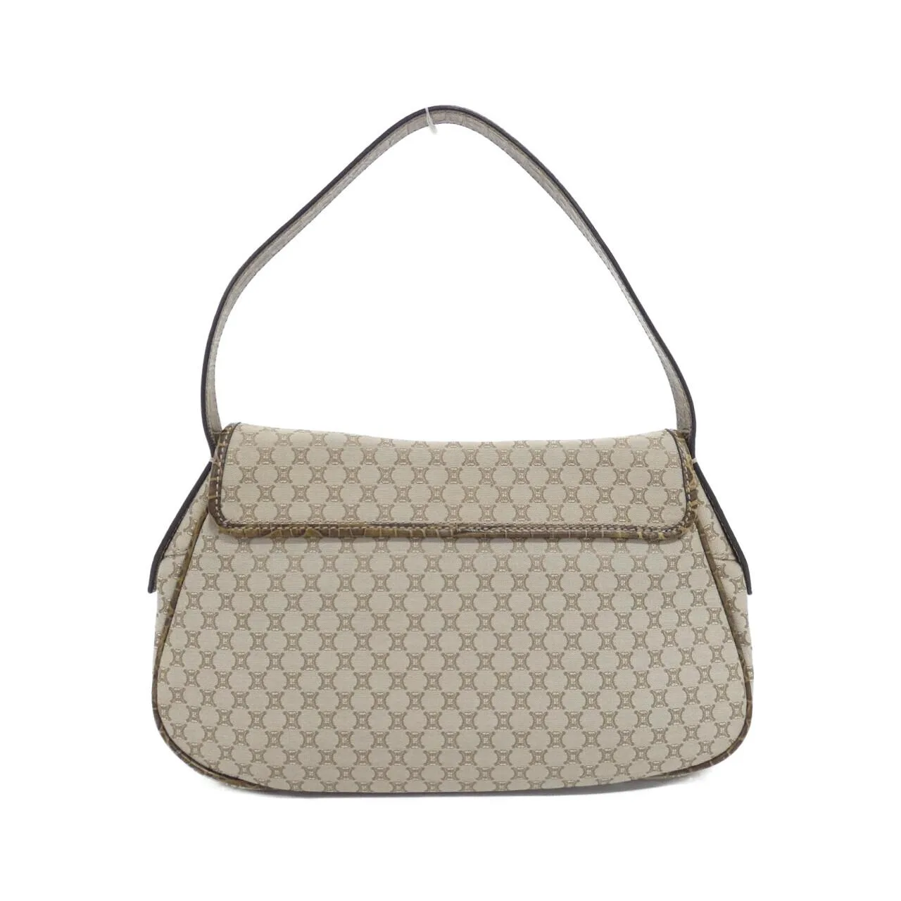 CELINE Shoulder Canvas Beige Canvas Rank A - Thumbnail 2