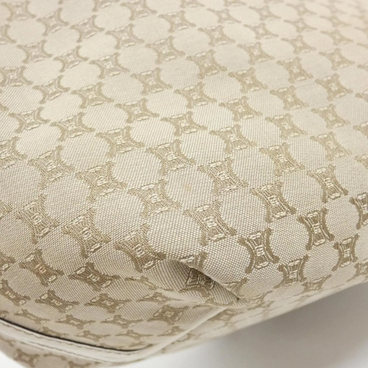 CELINE 160662BUN Shoulder Canvas White Canvas Rank A - Thumbnail 3