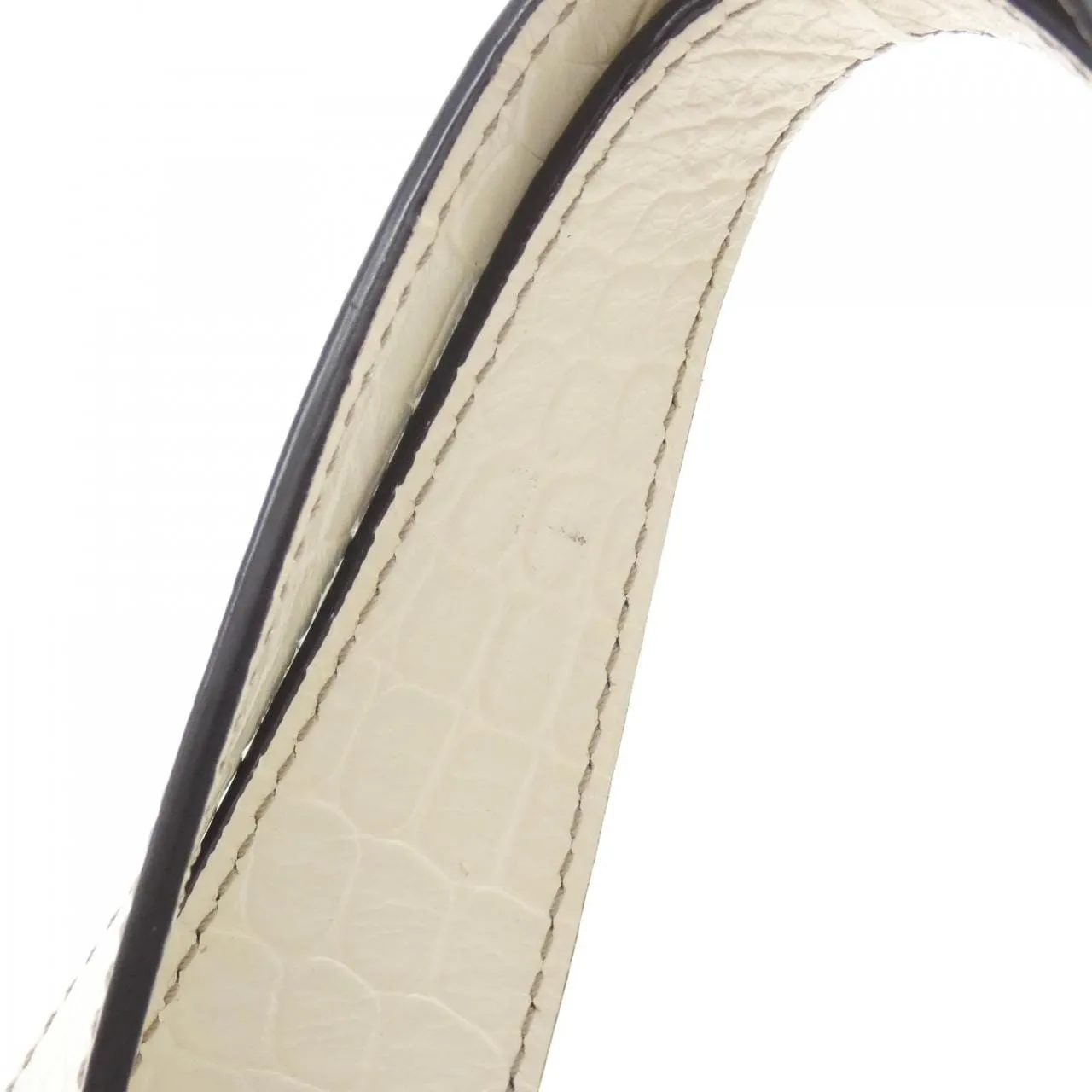 CELINE 160662BUN Shoulder Canvas White Canvas Rank A - Thumbnail 8