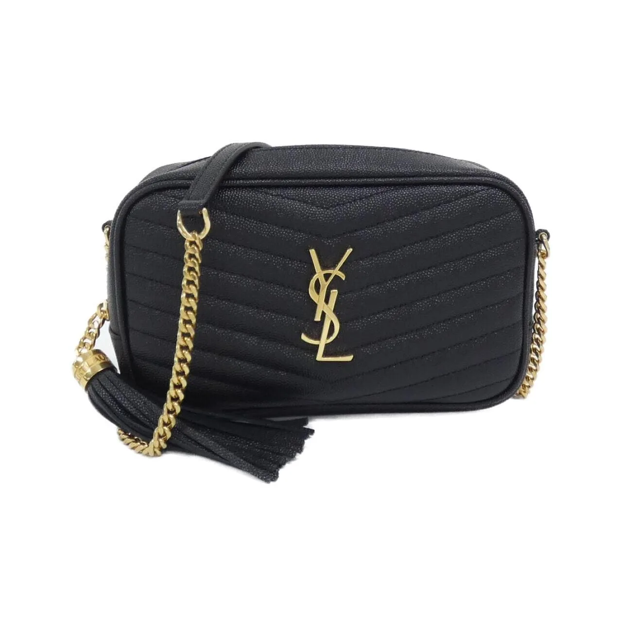 SAINT LAURENT 612579 1GF01 肩背包 Black